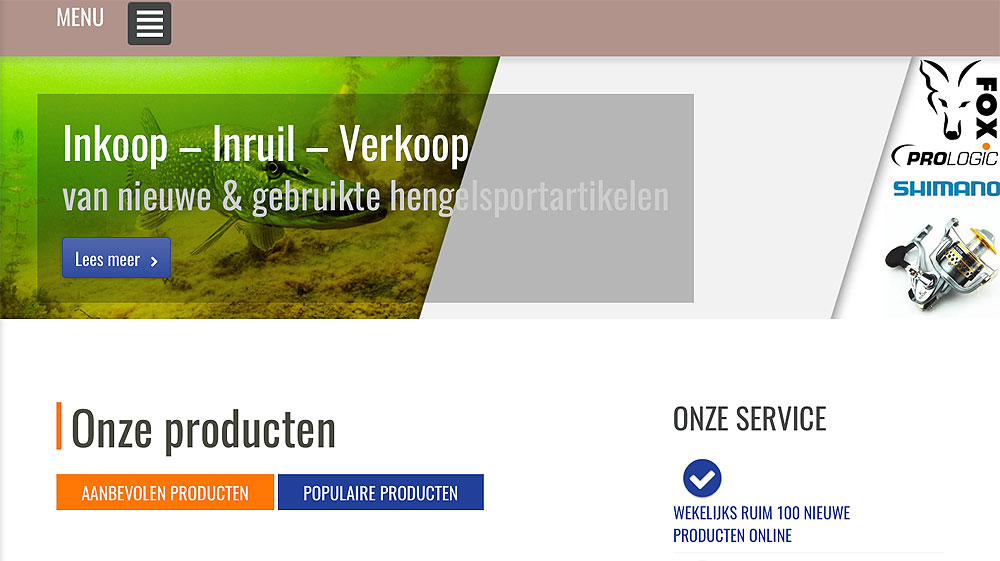 hengelsportartikelen online hengelsportartikelen online